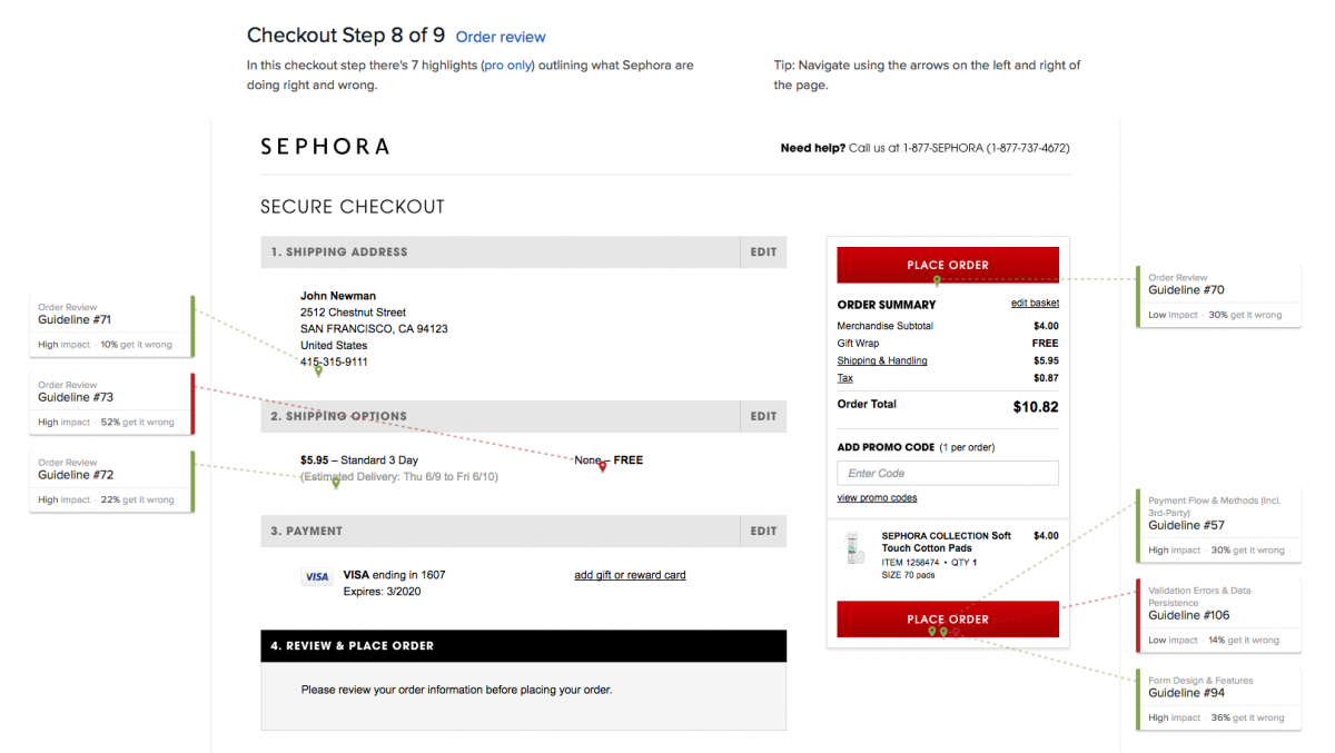 Sephora Checkout Rits&Co